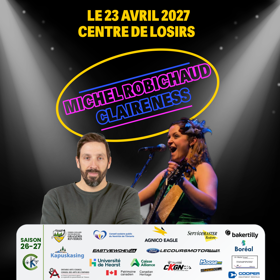Claire Ness et Michel Robichaud