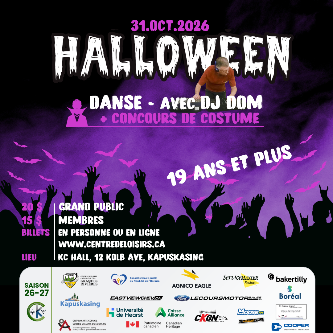 Danse d'Halloween avec DJ DOM