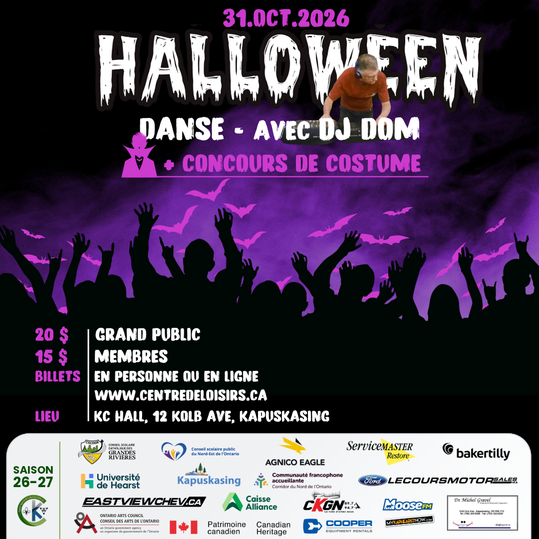 Danse d'Halloween avec DJ DOM