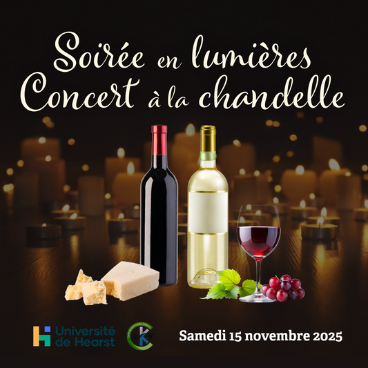 Soirée en lumières : Concert à la Chandelle (Levée de fonds)
