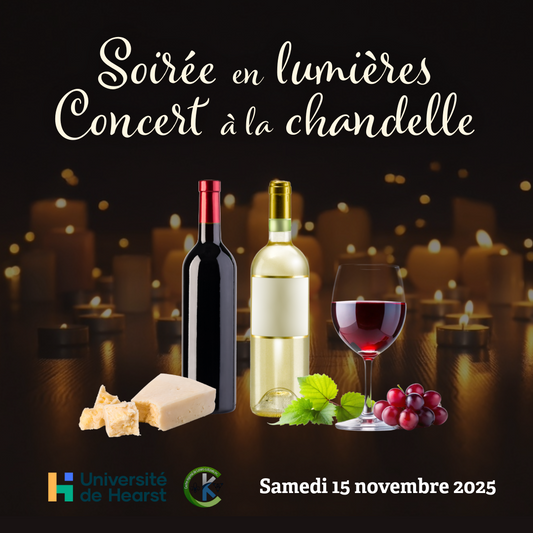 Soirée en lumières : Concert à la Chandelle (Levée de fonds)